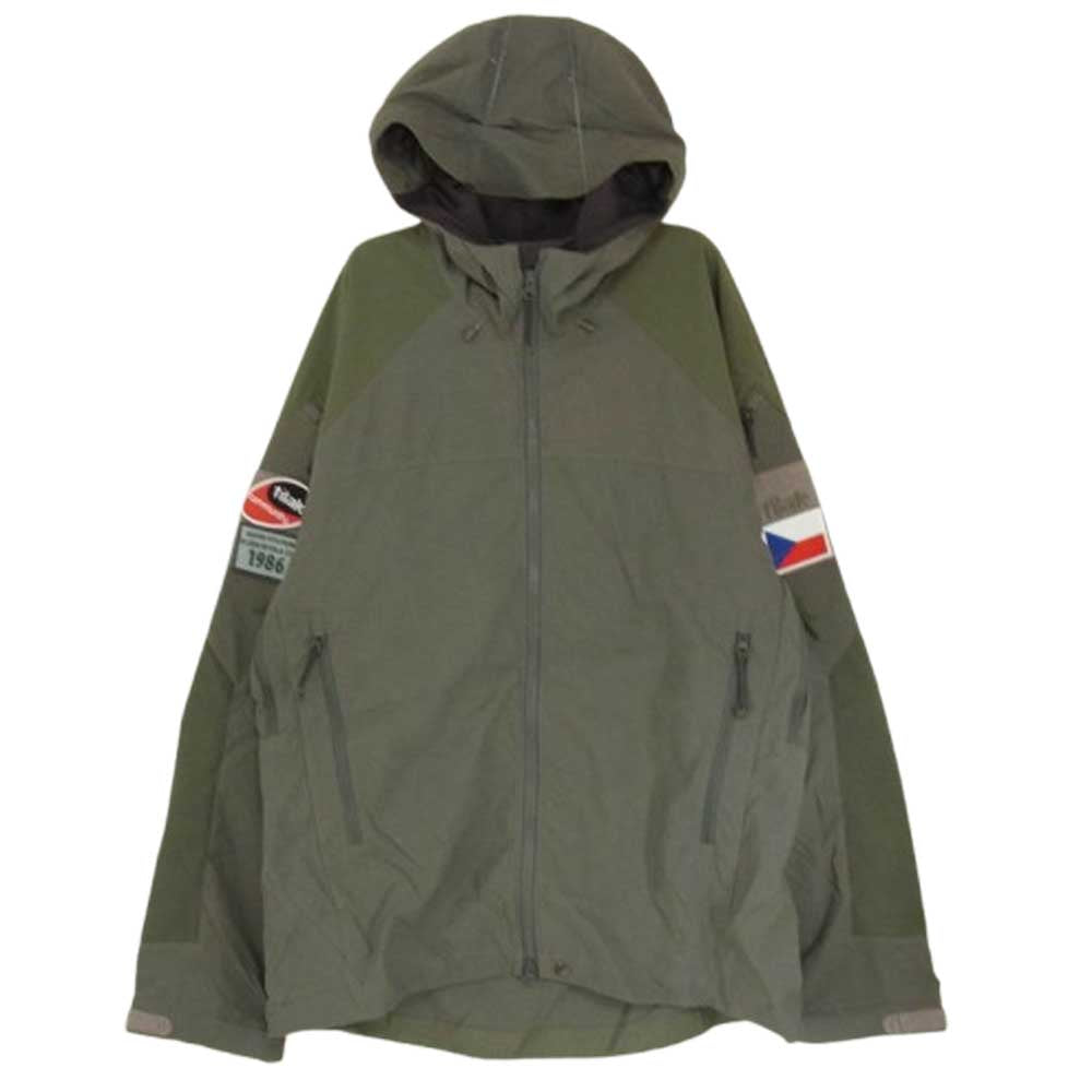 TILAK ティラック NOSHAQ MiG Jacket ワッペン付き ノシャック マウンテン パーカー ジャケット グレー系 S【中古】