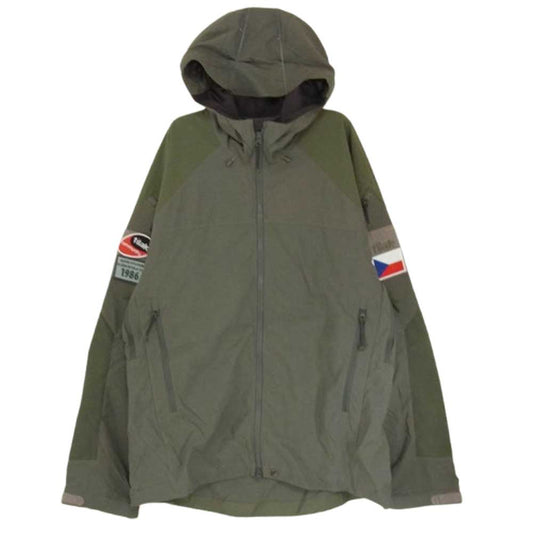 TILAK ティラック NOSHAQ MiG Jacket ワッペン付き ノシャック マウンテン パーカー ジャケット グレー系 S【中古】