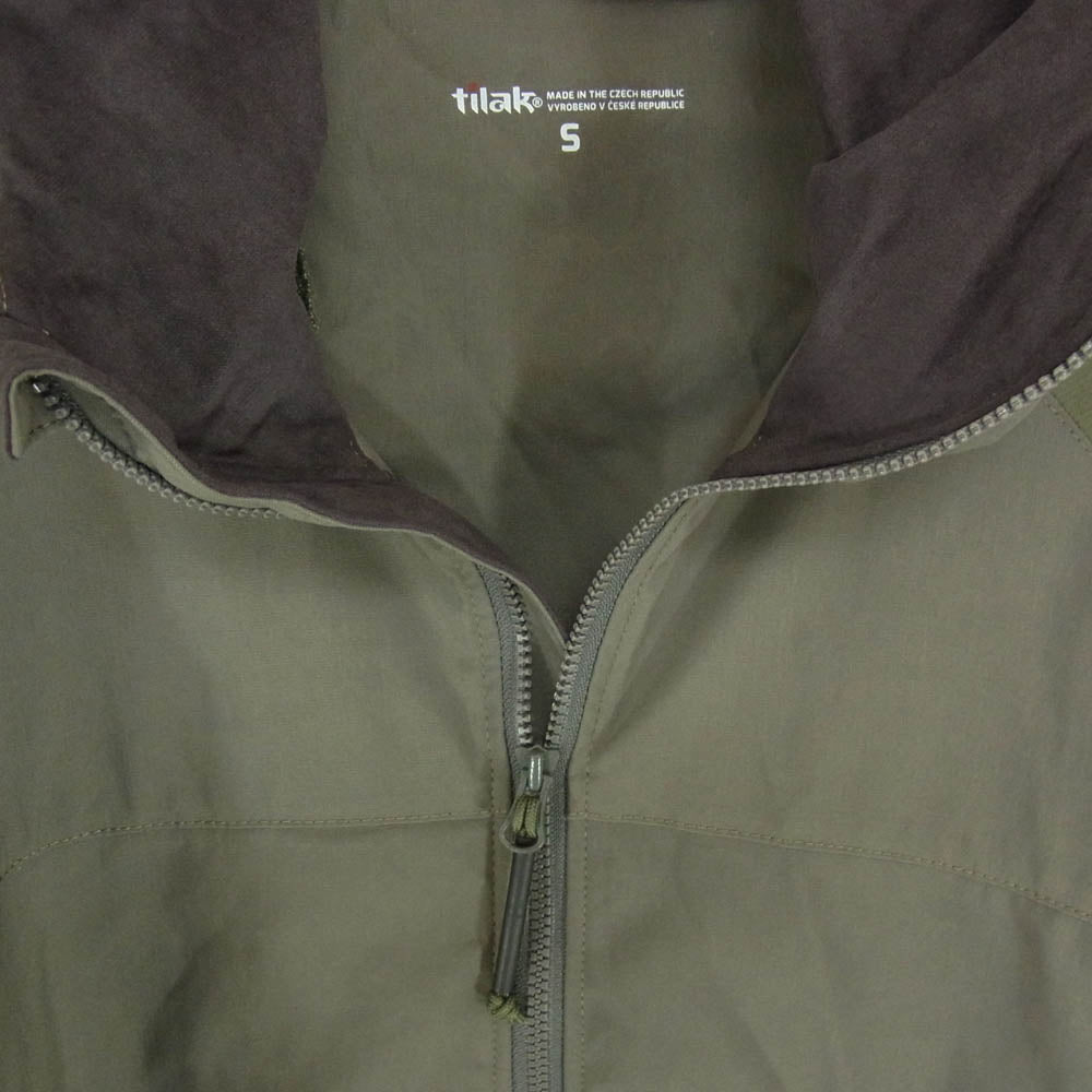TILAK ティラック NOSHAQ MiG Jacket ワッペン付き ノシャック マウンテン パーカー ジャケット グレー系 S【中古】