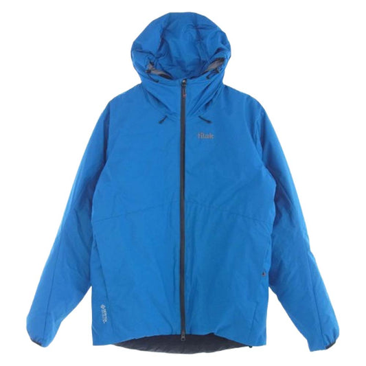 TILAK ティラック Svalbard Jacket ロゴ刺繍 フード スバルバード ジャケット ブルー ブルー系 M【美品】【中古】