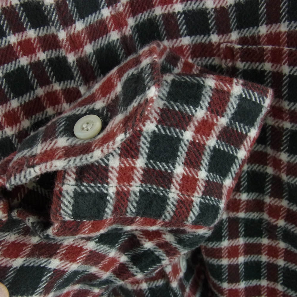 アイコムデギャルソンジュンヤワタナベマン 16AW WR-B907 再構築 チェック柄 フランネル コーデュロイ 切替シャツ マルチカラー系 XS【中古】