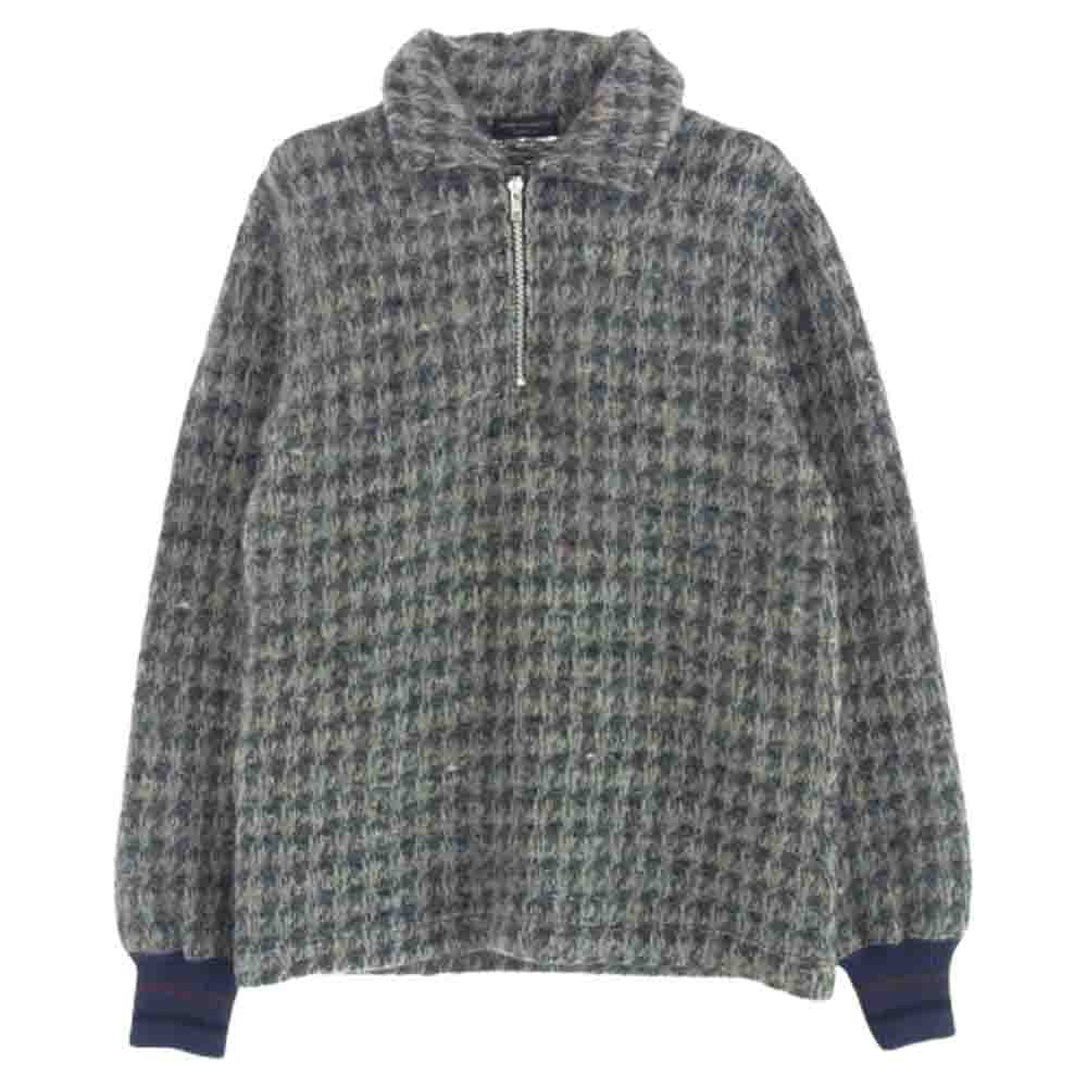 COMME des GARCONS HOMME PLUS コムデギャルソンオムプリュス 04AW PN-T028 アンゴラ混 ウール ハーフジップ ニット マルチカラー系【中古】