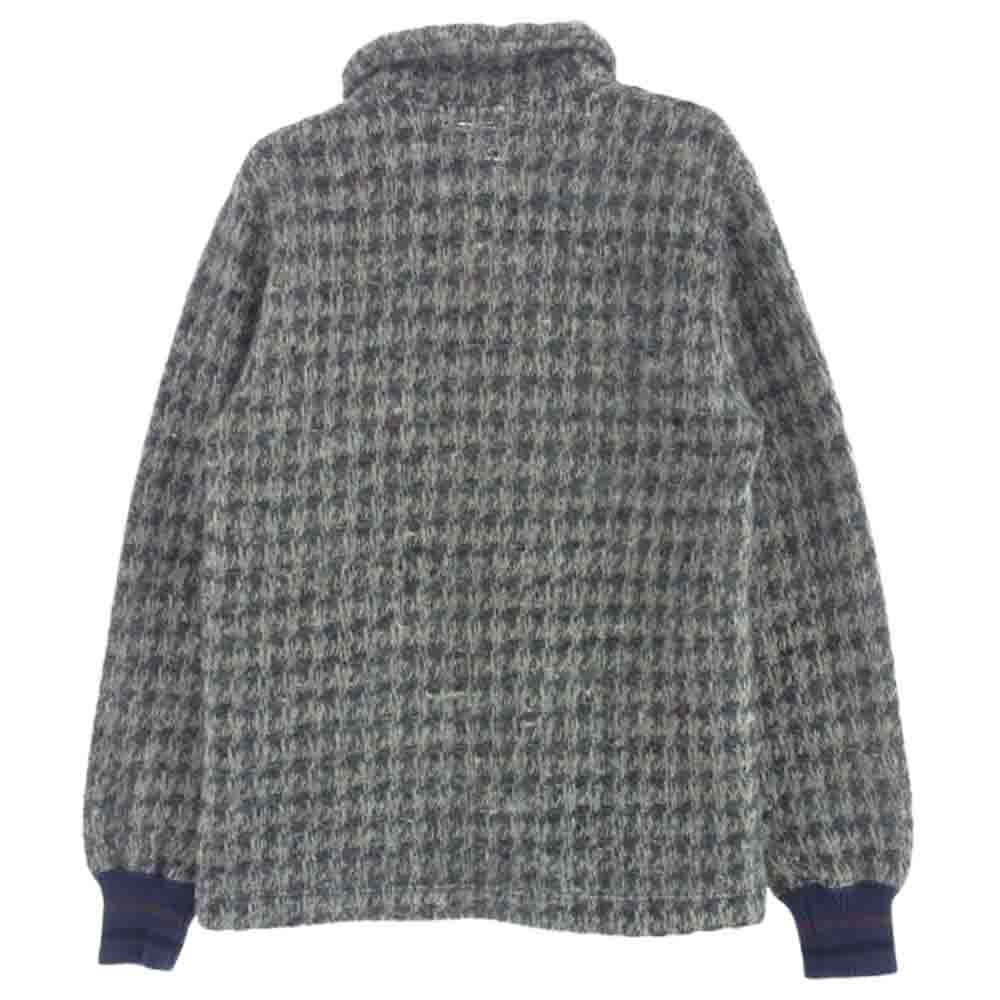 COMME des GARCONS HOMME PLUS コムデギャルソンオムプリュス 04AW PN-T028 アンゴラ混 ウール ハーフジップ ニット マルチカラー系【中古】