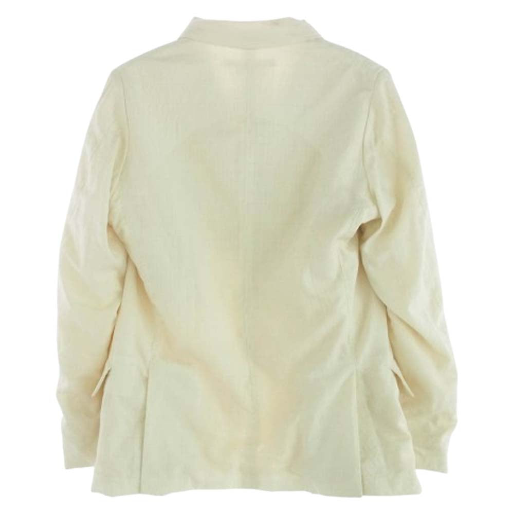 Paul Harnden ポールハーデン Mens Blazer ウール メンズ ブレザー テーラードジャケット クリーム オフホワイト系 M【中古】