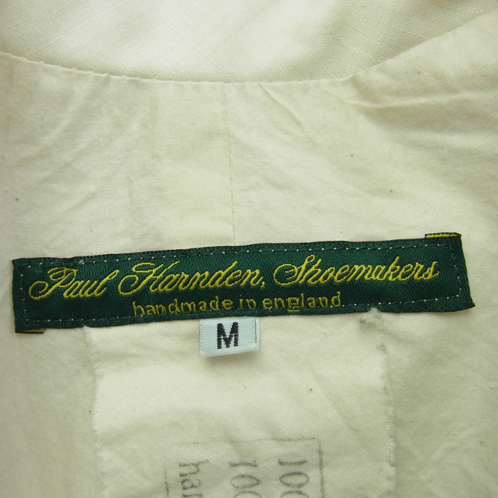 Paul Harnden ポールハーデン Mens Blazer ウール メンズ ブレザー テーラードジャケット クリーム オフホワイト系 M【中古】