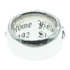 CHROME HEARTS クロムハーツ（原本有） FLRL CRS フローラルクロス リング シルバー系 8号【中古】