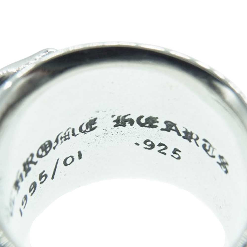 CHROME HEARTS クロムハーツ（原本有） DAGGER HEART RING ダガー ハート リング シルバー系 14号【中古】