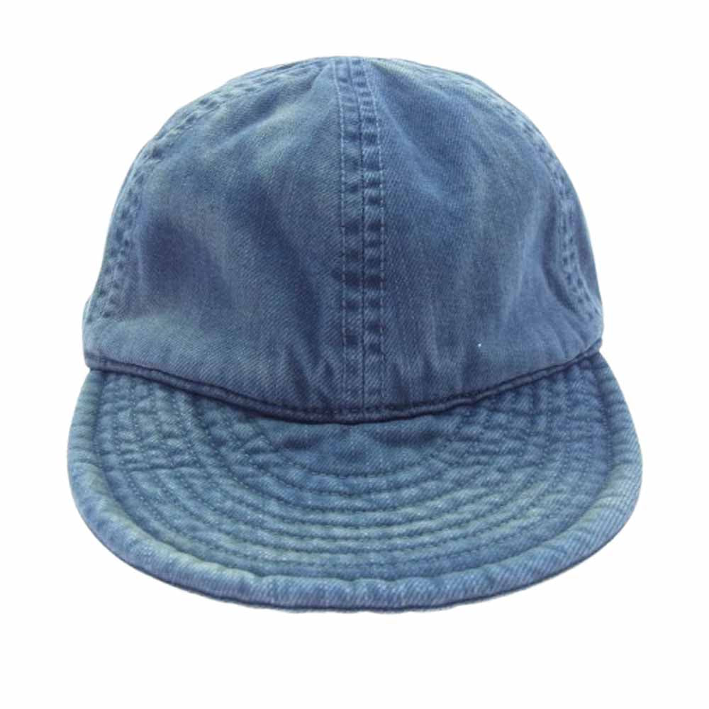 Nigel Cabourn ナイジェルケーボン 8048-13-66010 × LYBRO ライブロ MECHANICS CAP COTTON TWILL コットンツイル メカニックキャップ インディゴブルー系【中古】