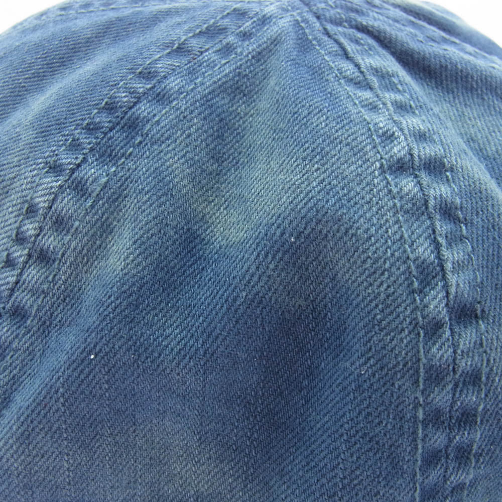 Nigel Cabourn ナイジェルケーボン 8048-13-66010 × LYBRO ライブロ MECHANICS CAP COTTON TWILL コットンツイル メカニックキャップ インディゴブルー系【中古】