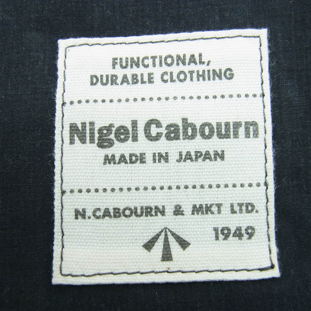 Nigel Cabourn ナイジェルケーボン MULTI BAG 折りたたみ ショルダーバッグ ブラック系【中古】