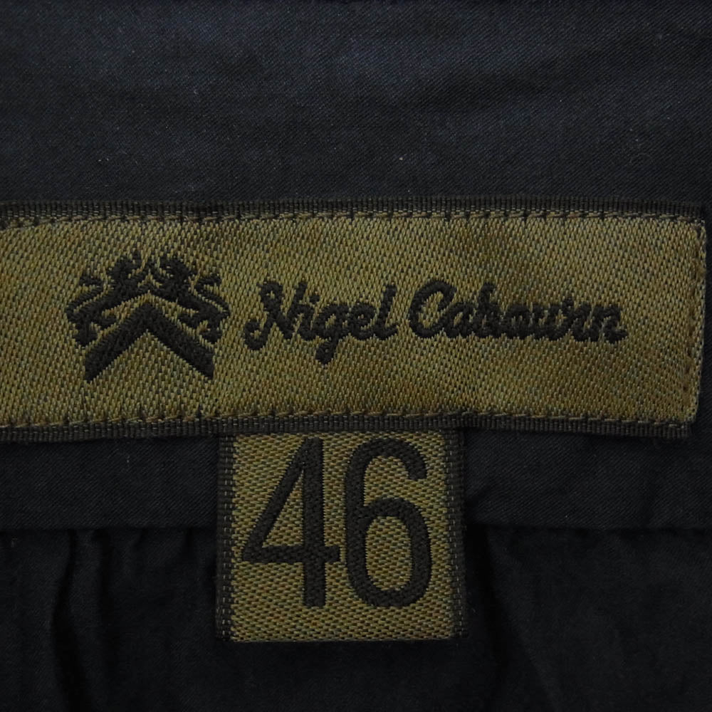 Nigel Cabourn ナイジェルケーボン 8042-00-10008 コットン 長袖シャツ ネイビー系 46【中古】