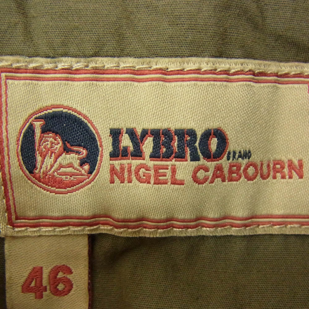 Nigel Cabourn ナイジェルケーボン 23SS 8046-13-70020 WAISTCOAT COTTON BROKEN TWILL ウェストコート コットンブロークンツイル ベスト カーキ系 46【中古】