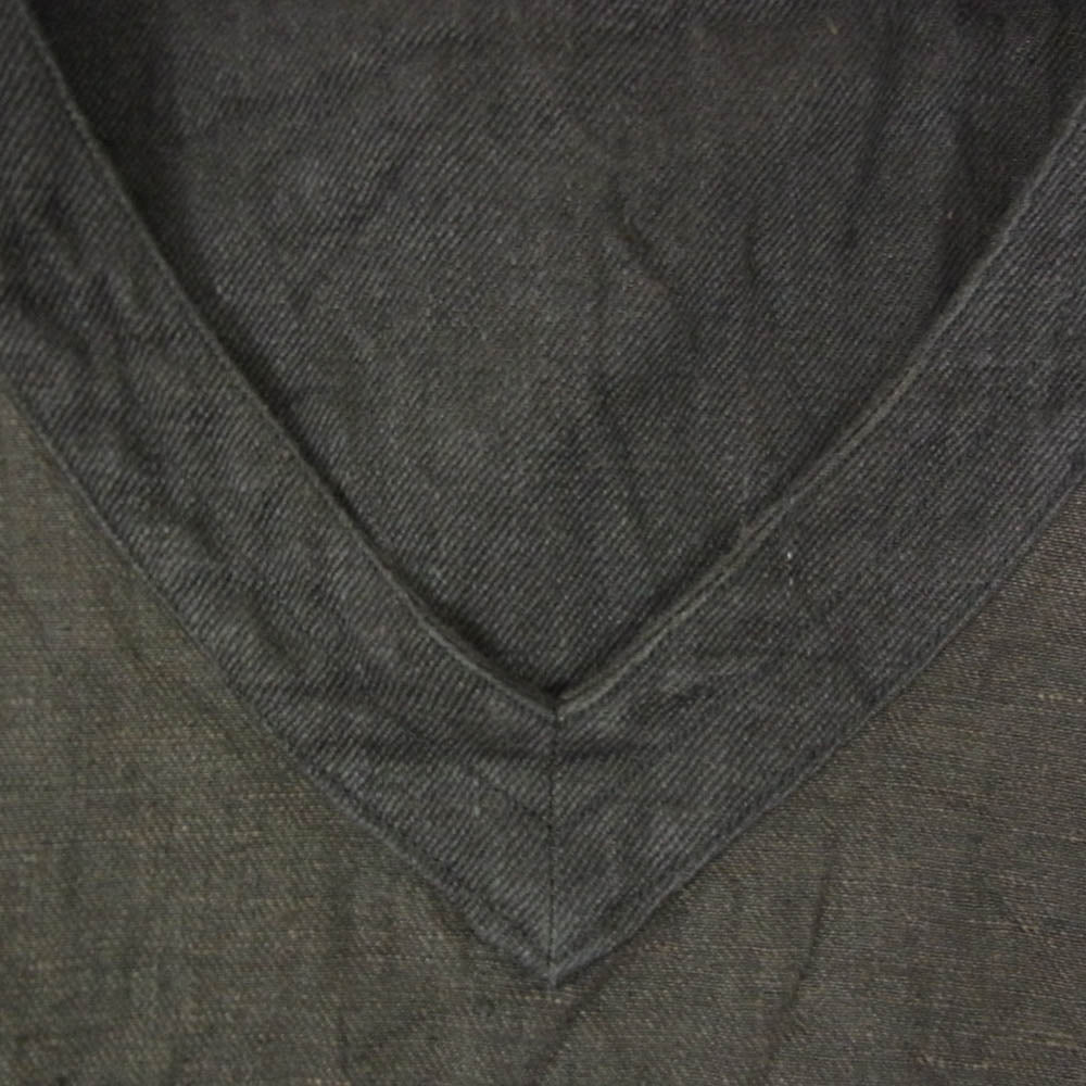 Nigel Cabourn ナイジェルケーボン 23SS 8046-00-70200 HEMP VEST REVERSIBLE リバーシブル ヘンプ ベスト グレー系 46【中古】