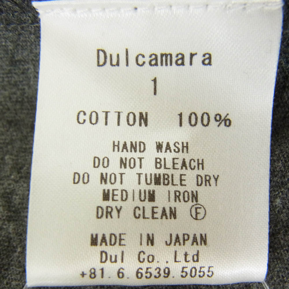ドゥルカマラ D124-T1000 コットン バルーン 半袖 Tシャツ グレー系 1【中古】
