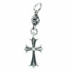 CHROME HEARTS クロムハーツ（原本無） 2025年5月購入レシート付属 1B TINY CH CRS 1ボール タイニー CHクロス チャーム ペンダントトップ ボールチェーン 30インチ ネックレス【極上美品】【中古】