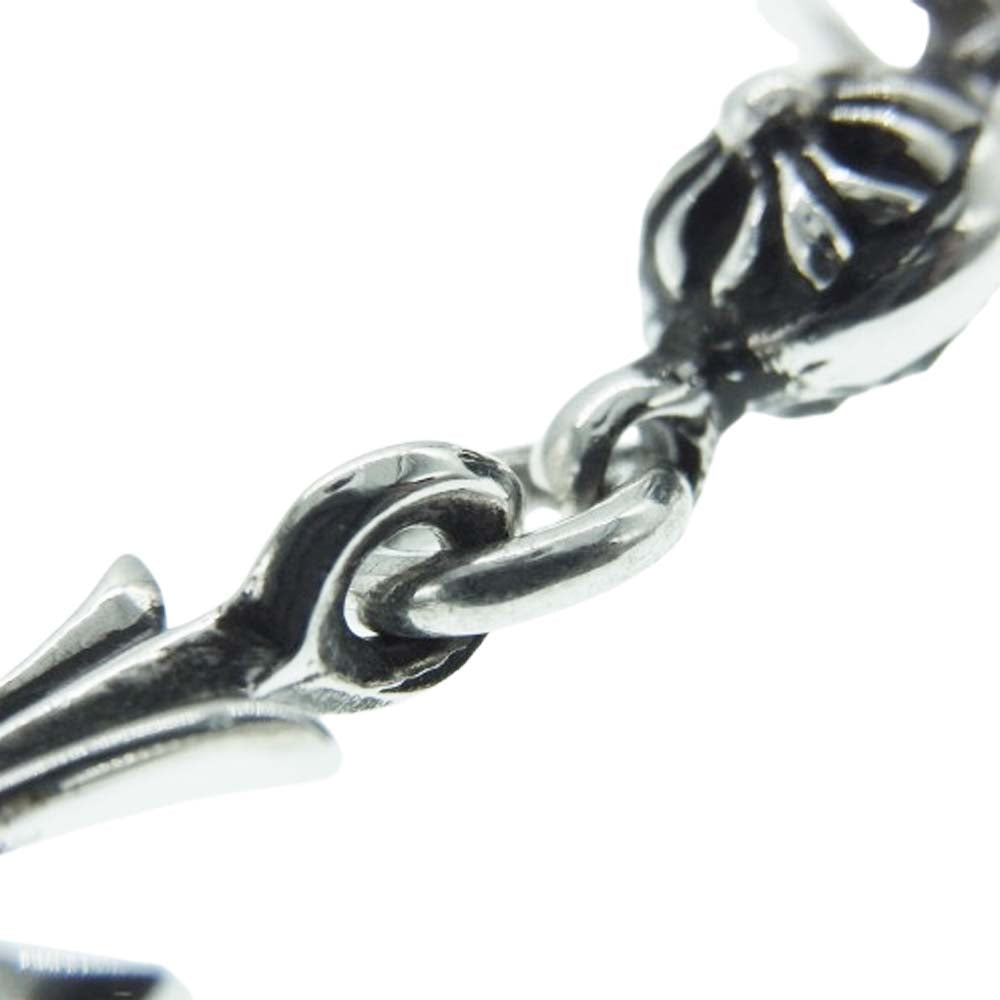 CHROME HEARTS クロムハーツ（原本無） 2025年5月購入レシート付属 1B TINY CH CRS 1ボール タイニー CHクロス チャーム ペンダントトップ ボールチェーン 30インチ ネックレス【極上美品】【中古】