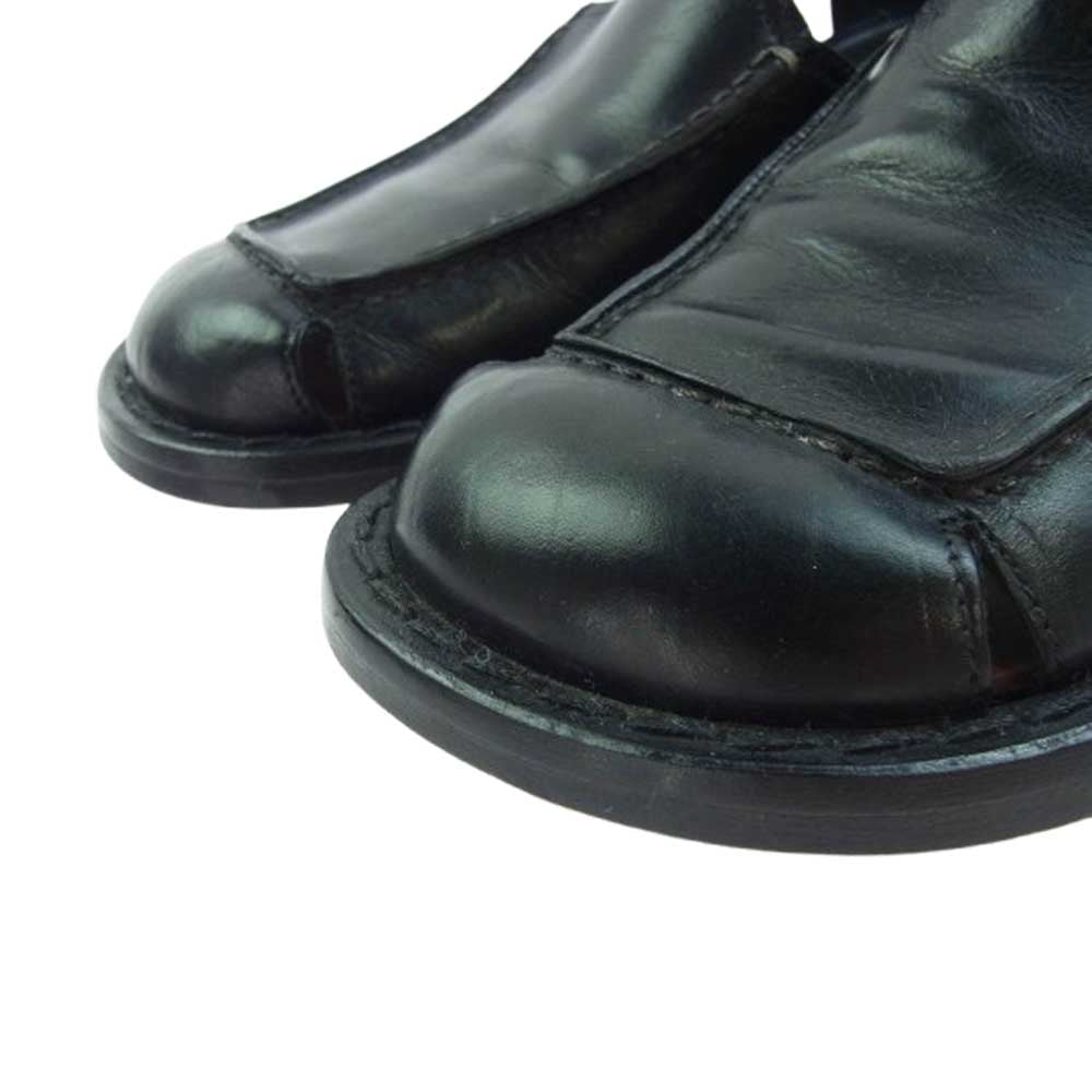 ポールメイ レザー サンダル シューズ ブラック系 39【中古】