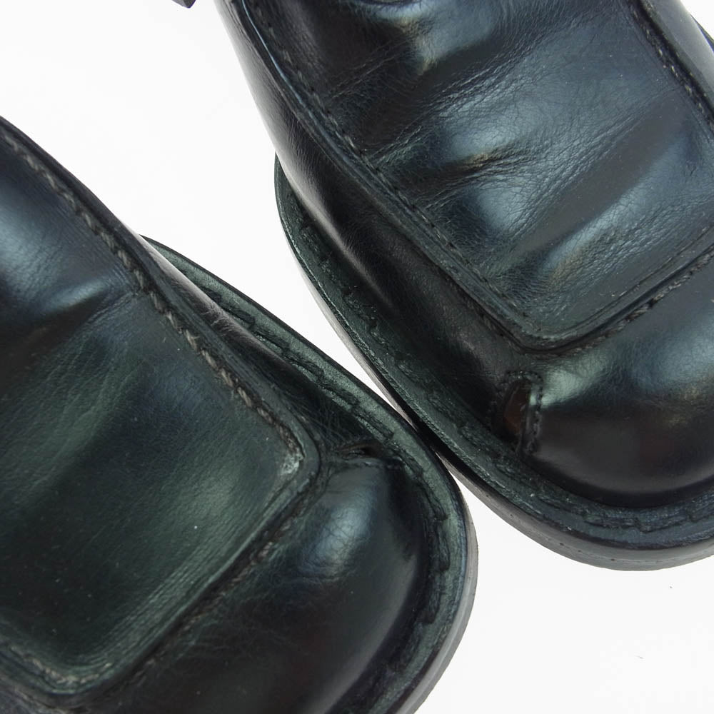 ポールメイ レザー サンダル シューズ ブラック系 39【中古】