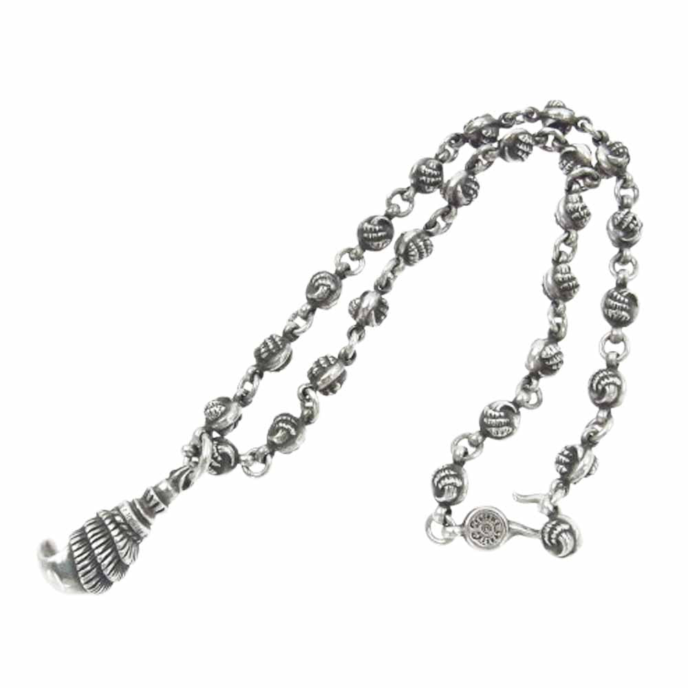 CHROME HEARTS クロウ　シルバーネックレス CHROME HEARTS クロムハーツ（原本無） CROW クロウ ボール