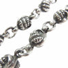 CHROME HEARTS クロムハーツ（原本無） CROW クロウ ボール ネックレス シルバー系【中古】
