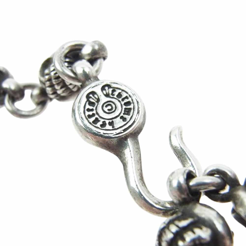 CHROME HEARTS クロムハーツ（原本無） CROW クロウ ボール ネックレス シルバー系【中古】