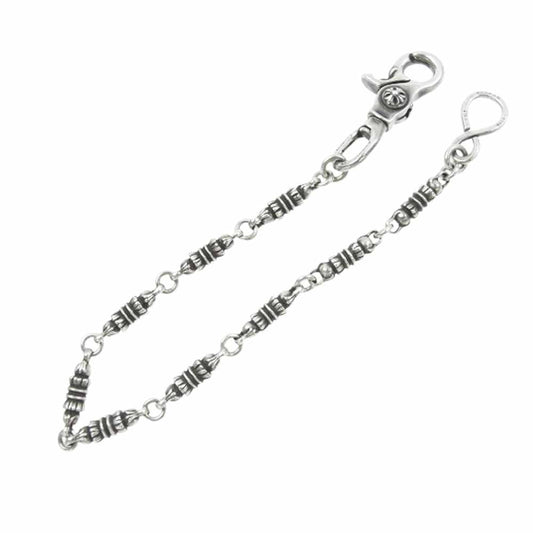 CHROME HEARTS クロムハーツ（原本無） BARREL SHORT-S バレル 9リンク 1クリップ ウォレットチェーン シルバー系【中古】
