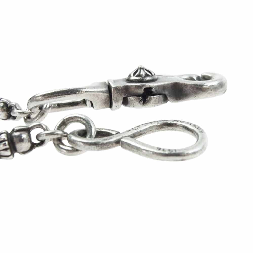 CHROME HEARTS クロムハーツ（原本無） BARREL SHORT-S バレル 9リンク 1クリップ ウォレットチェーン シルバー系【中古】