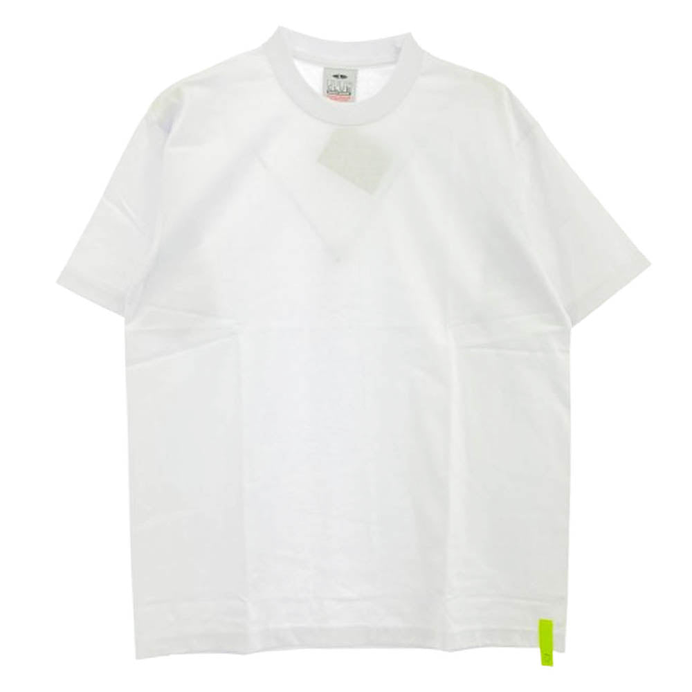 ブローシュア PRO CLUB クルーネック 半袖 Tシャツ ホワイト系 L【新古品】【未使用】【中古】