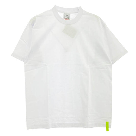 ブローシュア PRO CLUB クルーネック 半袖 Tシャツ ホワイト系 L【新古品】【未使用】【中古】