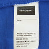 DESCENDANT ディセンダント 21SS 211ATDS-CSM04 STRIP CREW NECK SS ロゴ刺繡 クルーネック 半袖 Tシャツ ブルー系 2【中古】