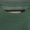 NEIGHBORHOOD ネイバーフッド 22AW 222OKNH-CSM02 SULFUR DYE CREW ロゴプリント クルーネック 長袖 Tシャツ グリーン系 L【中古】