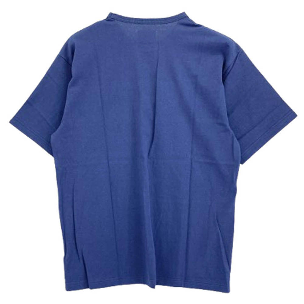 WTAPS ダブルタップス 21SS 211ATDT-CSM14 SS ACADEMY TEE LIMA アカデミー クルーネック 半袖 Tシャツ カットソー ネイビー系 03【極上美品】【中古】