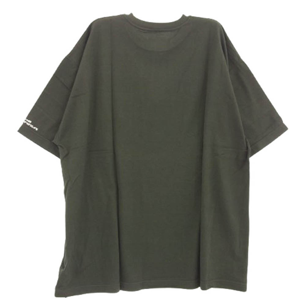 WTAPS ダブルタップス 22SS 221ATDT-CSM01 AII 01/SS/COTTON コットン クルーネック 半袖 Tシャツ グリーン系 4【新古品】【未使用】【中古】