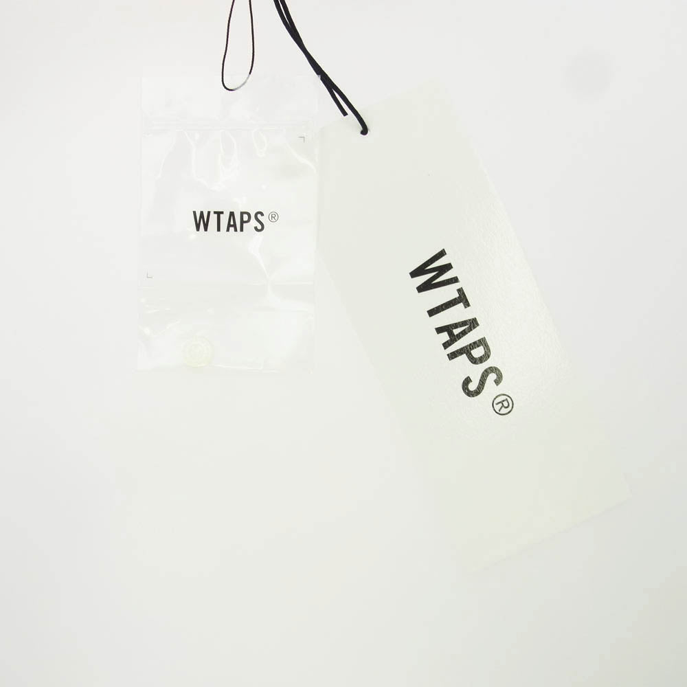 WTAPS ダブルタップス 21SS 211GWDTSHM02 BIB/LS/COTTON CHAMBRAY コットンシャンブレー 長袖 シャツ ホワイト系 2【極上美品】【中古】