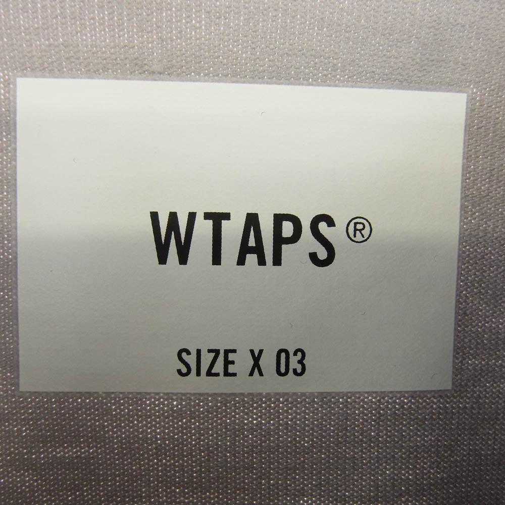 WTAPS ダブルタップス 22AW 222ATDT-CSM24 IAN/RAGLAN/CTPL.GPS ラグラン ロングスリーブ 長袖 Tシャツ グレー系 X 03【新古品】【未使用】【中古】