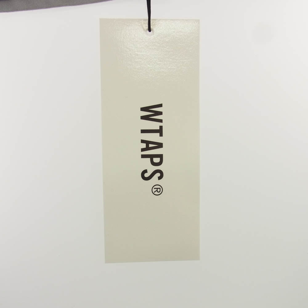 WTAPS ダブルタップス 22AW 222ATDT-CSM24 IAN/RAGLAN/CTPL.GPS ラグラン ロングスリーブ 長袖 Tシャツ グレー系 X 03【新古品】【未使用】【中古】