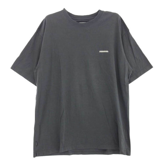 NEIGHBORHOOD ネイバーフッド 202UNNH-CSM02 CLASSIC/C-CREW.SS クラシック クルーネック ロゴ刺繍 半袖 Tシャツ グレー系 XL【中古】