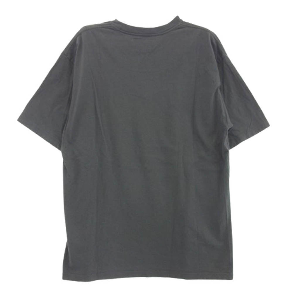 NEIGHBORHOOD ネイバーフッド 202UNNH-CSM02 CLASSIC/C-CREW.SS クラシック クルーネック ロゴ刺繍 半袖 Tシャツ グレー系 XL【中古】