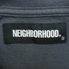 NEIGHBORHOOD ネイバーフッド 202UNNH-CSM02 CLASSIC/C-CREW.SS クラシック クルーネック ロゴ刺繍 半袖 Tシャツ グレー系 XL【中古】
