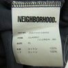 NEIGHBORHOOD ネイバーフッド 202UNNH-CSM02 CLASSIC/C-CREW.SS クラシック クルーネック ロゴ刺繍 半袖 Tシャツ グレー系 XL【中古】