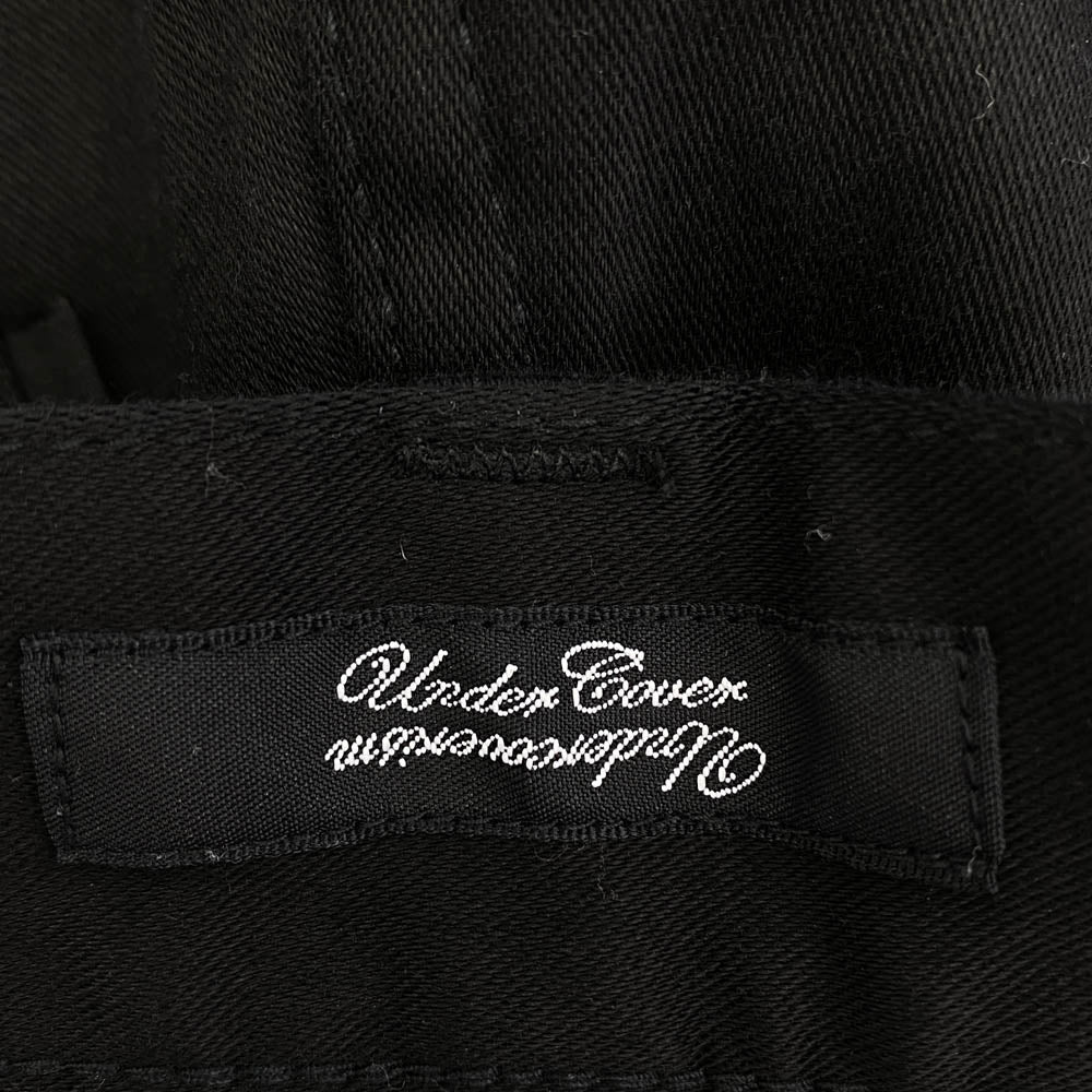 UNDERCOVER アンダーカバー UCA4503 ストレッチ スキニー パンツ ブラック系 1【中古】