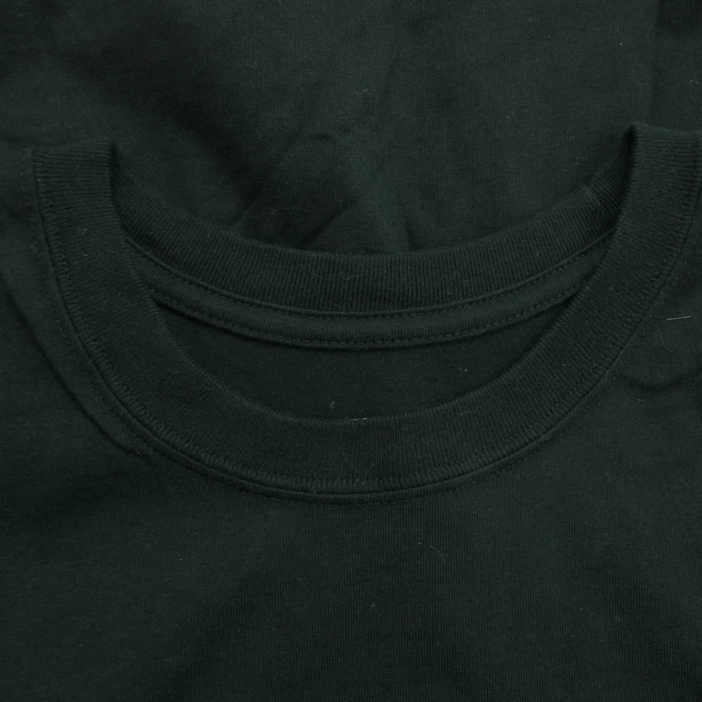 NEIGHBORHOOD ネイバーフッド 22AW 222PCNH-LT06 NH TEE-6 LS 袖ロゴプリント 長袖 Tシャツ ブラック系 XL【中古】