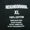 NEIGHBORHOOD ネイバーフッド 22AW 222PCNH-LT06 NH TEE-6 LS 袖ロゴプリント 長袖 Tシャツ ブラック系 XL【中古】