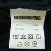 NEIGHBORHOOD ネイバーフッド 22AW 222PCNH-LT06 NH TEE-6 LS 袖ロゴプリント 長袖 Tシャツ ブラック系 XL【中古】