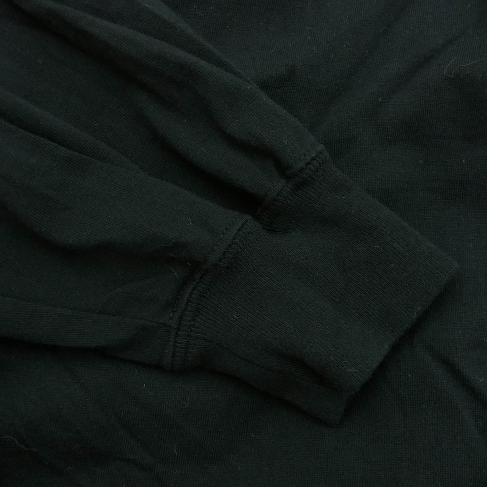 NEIGHBORHOOD ネイバーフッド 22AW 222PCNH-LT06 NH TEE-6 LS 袖ロゴプリント 長袖 Tシャツ ブラック系 XL【中古】
