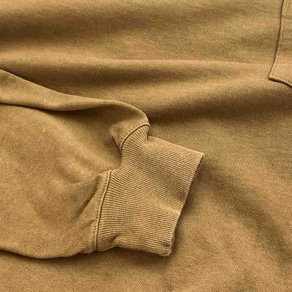 WTAPS ダブルタップス 20AW 201ATDT-CSM13 BLANK LS 01 TEE ブランク ロングスリーブ コットン Tシャツ ブラウン系 04【中古】