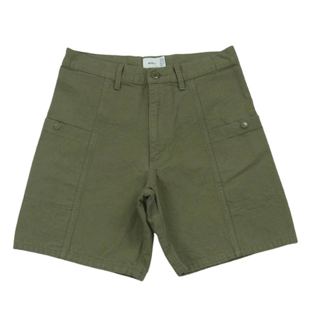 WTAPS ダブルタップス 201BRDT-PTM06 UDT SHORTS ショーツ ハーフ ショート パンツ カーキ系 グレイッシュカーキ系 01【中古】