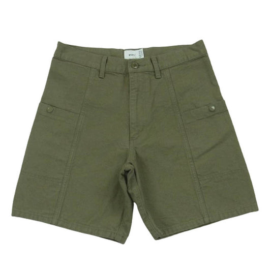 WTAPS ダブルタップス 201BRDT-PTM06 UDT SHORTS ショーツ ハーフ ショート パンツ カーキ系 グレイッシュカーキ系 01【中古】