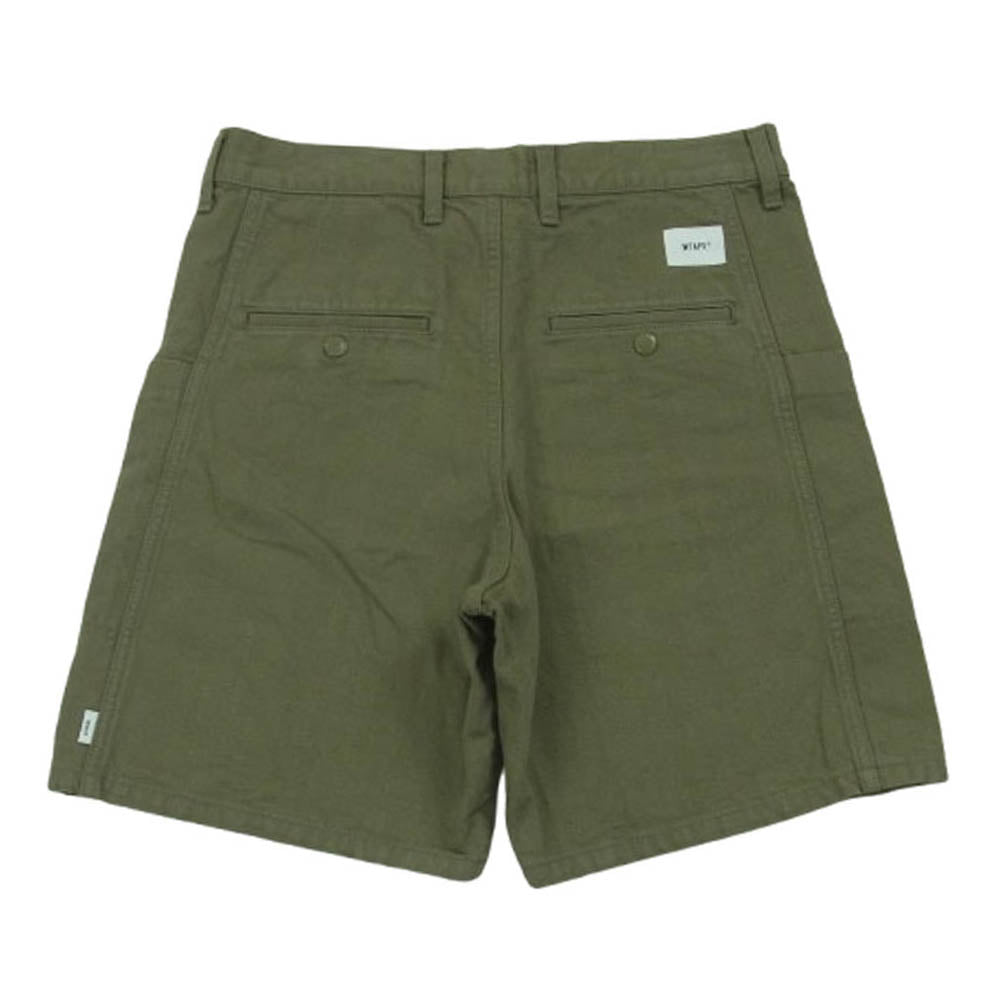 WTAPS ダブルタップス 201BRDT-PTM06 UDT SHORTS ショーツ ハーフ ショート パンツ カーキ系 グレイッシュカーキ系 01【中古】
