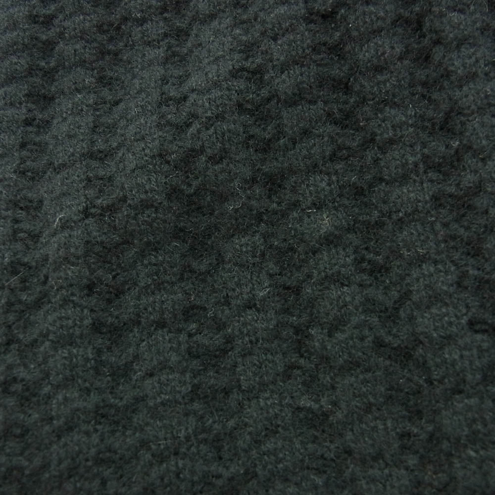 UNDERCOVER アンダーカバー UCP4906　 カシミヤ混 リブ ダメージ加工 ワッフル ニット セーター ブラック系 2【中古】